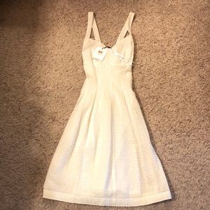 Woman’s off white Eyelet Dress-W/Tags-Never Worn